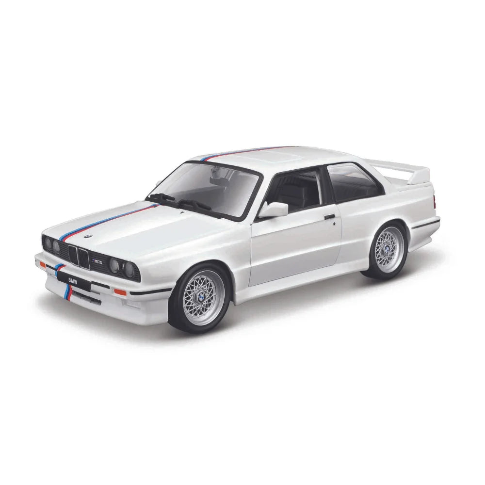 BMW 3 Series M3 1988 Branco | Escala 1:24