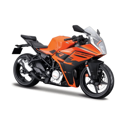 KTM RC 390 Laranja | Escala 1:12